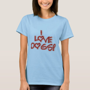 L'amour des coeurs I poursuit des T-shirts et des