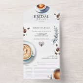 L'Amour Des Invitations De Fêtes des mariées Tout- (À l'intérieur)