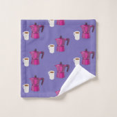 L'amour du café (Gant de toilette)
