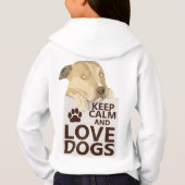 "L'amour du chiot : T-shirt enfant pour Amoureux d (Dos)