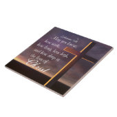 L'amour du Christ Verse Bible et carreaux de céram (Côté)