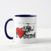 L'amour d'UH-1N I ensabote tasse de sonnerie (Gauche)