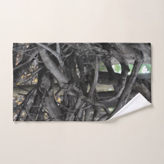 L'amour d'un arbre tombé (Serviette à main)