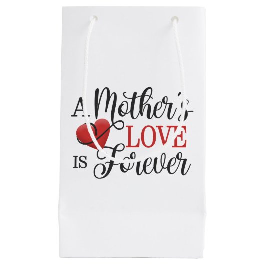 L'amour d'une mère est toujours cité| Sac cadeau (Devant)