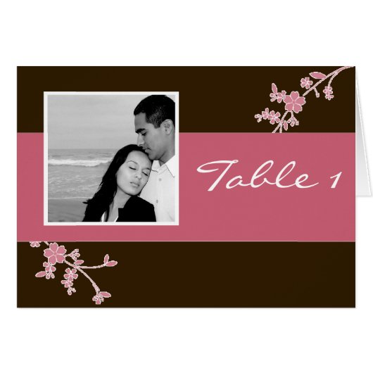 L'amour en fleur : Chocolat Brown avec Fleur de Ce (Devant horizontal)