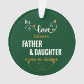 L'amour entre la distance père-fille (devant)