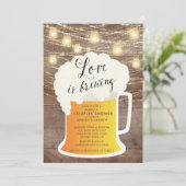 L'Amour Épouse Les Couples Douche Invitation (Debout devant)