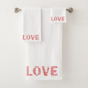 L'amour est... 1 Corinthiens 13:4-8 Verse de la Bi