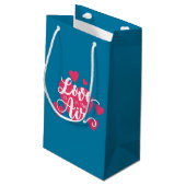 L'amour est à la Saint Valentin | Sac Cadeau (Dos Angle)