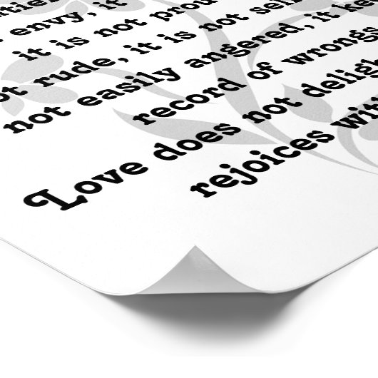 L'Amour Est... Affiche (Coin)