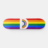 L'amour est amour arc-en-ciel skateboard (Horz)
