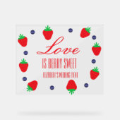 L'amour est Berry Fête des mariées de fruits sucré (Recto)
