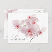 L'amour est… carte postale (Devant / Derrière)