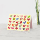 L'amour est.... Carte Valentine (Devant)