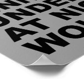 L'Amour Est Comme Un Vélo Signe Poster (Coin)