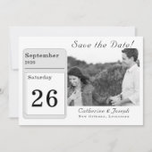 L'amour est dans Bloom Wedding Save The Date (Devant)