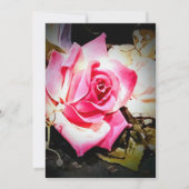 L'amour est dans Bloom Wedding Save The Date (Dos)