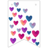 L'amour est dans la bannière aérienne (Premier drapeau)