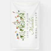 L'amour est dans la bannière de Fête des mariées F (Vertical)