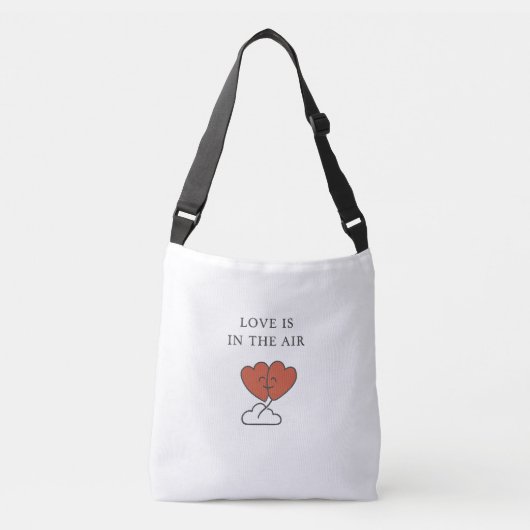 "L'amour est dans l'air" mignon Sac fourre-tout de (Devant)
