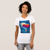 L'amour est dans l'air T-shirt (Devant entier)