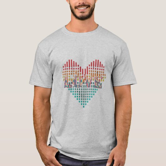 L'amour est dans l'air : T-shirt Saint Valentin (Devant)