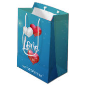 L'Amour Est Dans L'Air Valentine Ballons - Sac Cad (Dos Angle)