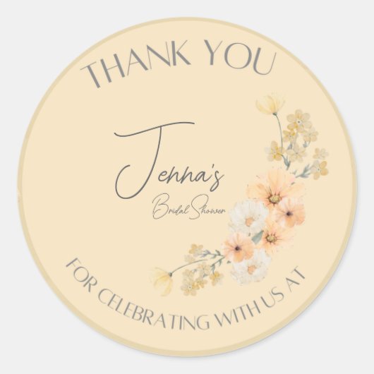 L'amour est dans les autocollants Wedding shower B (Devant)