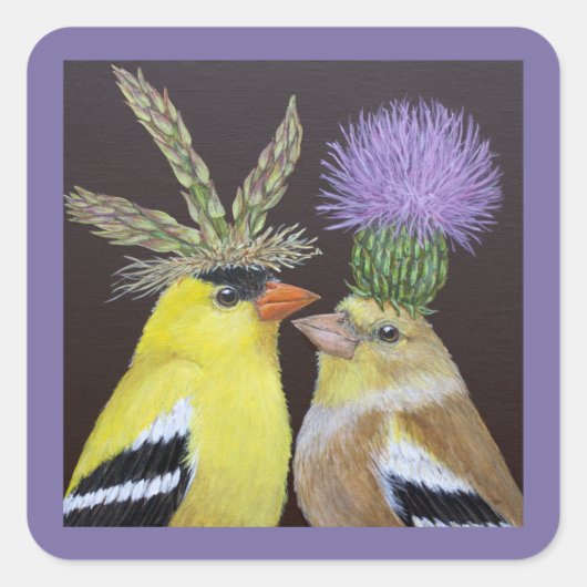 L'amour est des autocollants d'or (Devant)