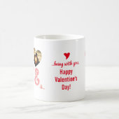L'amour est d'être avec toi Valentine's Day Mug (Centre)