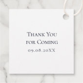 L'amour est doux Étiquette, Étiquette cadeau fait  (Dos)