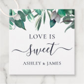 L'amour est doux Étiquette, Étiquette cadeau fait  (Devant)