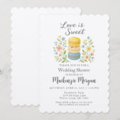 L'amour est doux - Invitation Macaron (Devant / Derrière)