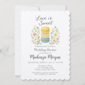 L'amour est doux - Macaron Invitation (Devant)