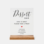 L'Amour Est Doux Prenez Un Mariage Dessert Bar (Recto)