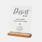 L'Amour Est Doux Prenez Un Mariage Dessert Bar (Angle)