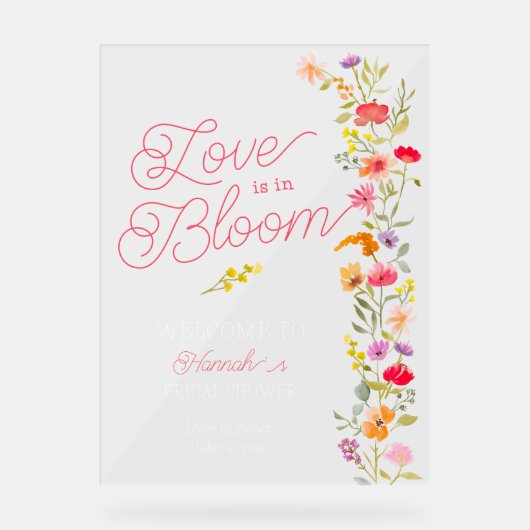 L'amour est en fleur fleur sauvage fleurie bienven (Recto)