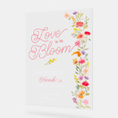 L'amour est en fleurs floral accueil de mariage sa (Angle)