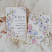 L'amour est en fleurs Invitation | Réception de ma