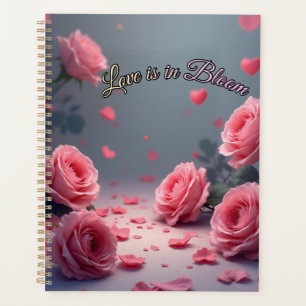 L'amour est en fleurs Roses roses romantiques Sain