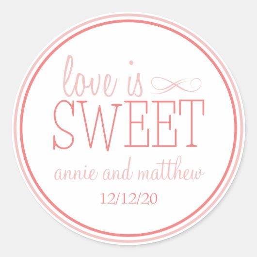 L'amour est Étiquette doux (Blush / Terra Cota) (Devant)