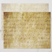 L'amour est la couverture du programme de mariage  (Devant / Derrière)