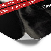 "L'amour est la loi la plus grande" Poster de typo (Coin)