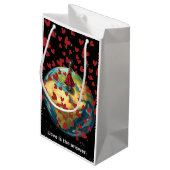 L'amour est la réponse sac cadeau (Dos Angle)