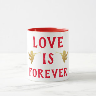 L'amour est la tasse de café pour toujours