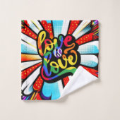 L'amour est l'amour (Gant de toilette)