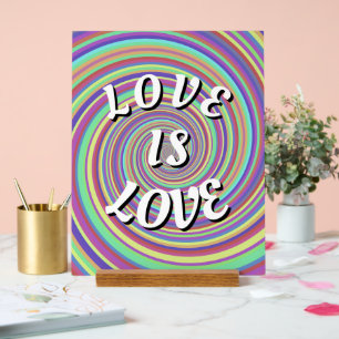 L'Amour Est L'Amour Fierté Téléphone Bague