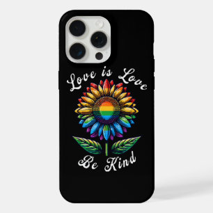 L'amour est l'amour Rainbow Sunflower LGBT+ Gay Le