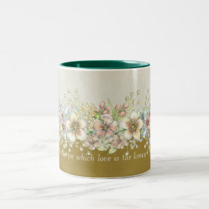 L'amour est le miel - Café Mug