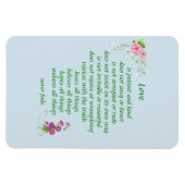 L'amour est le plus grand - Magnet (Horizontal)